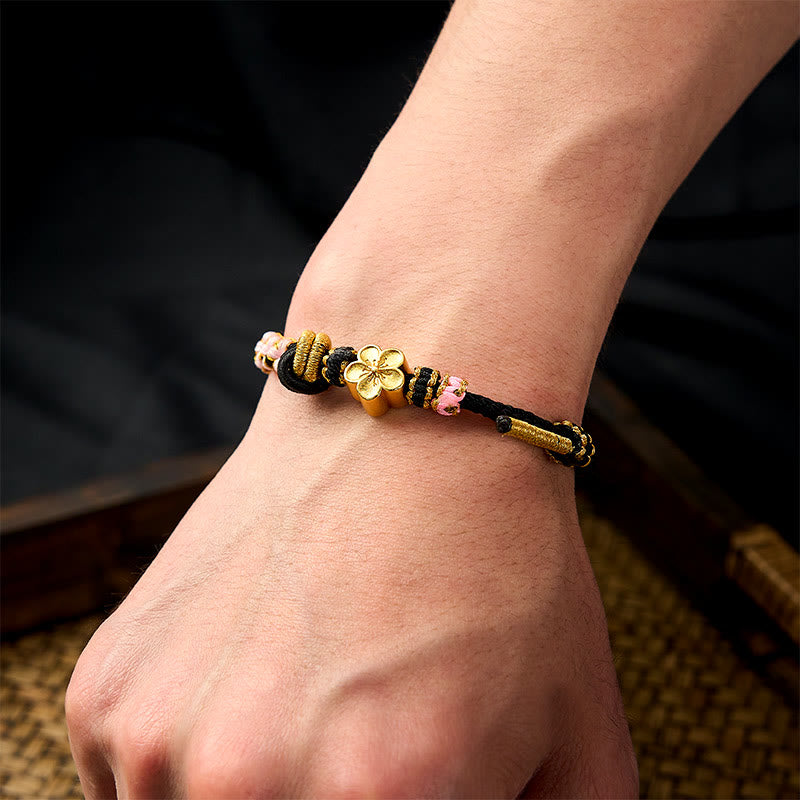 Nimara Ritual Braided Rope Knot Adjustable Bracelet