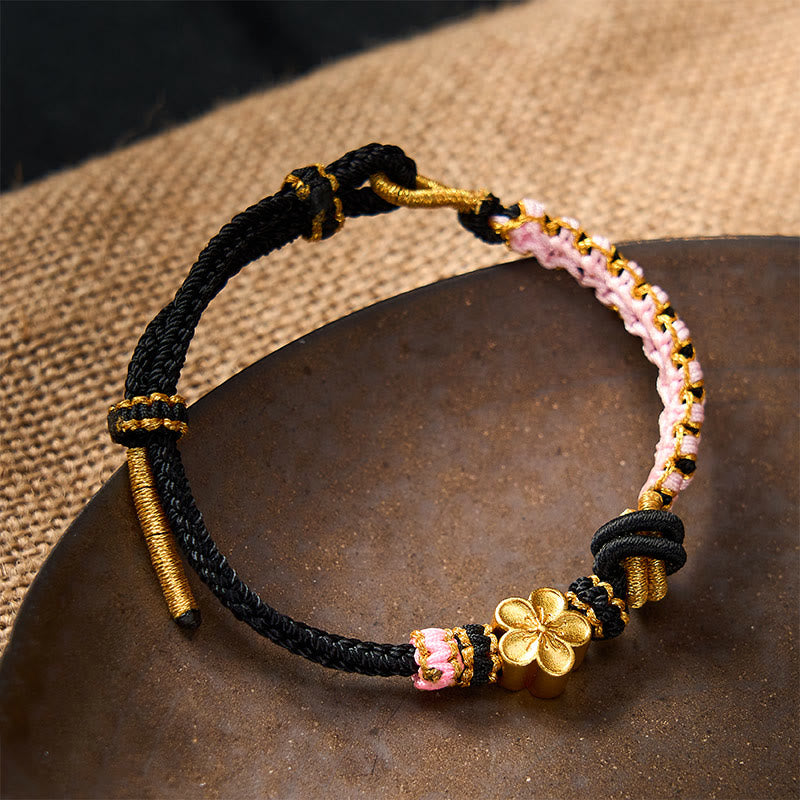 Nimara Ritual Braided Rope Knot Adjustable Bracelet