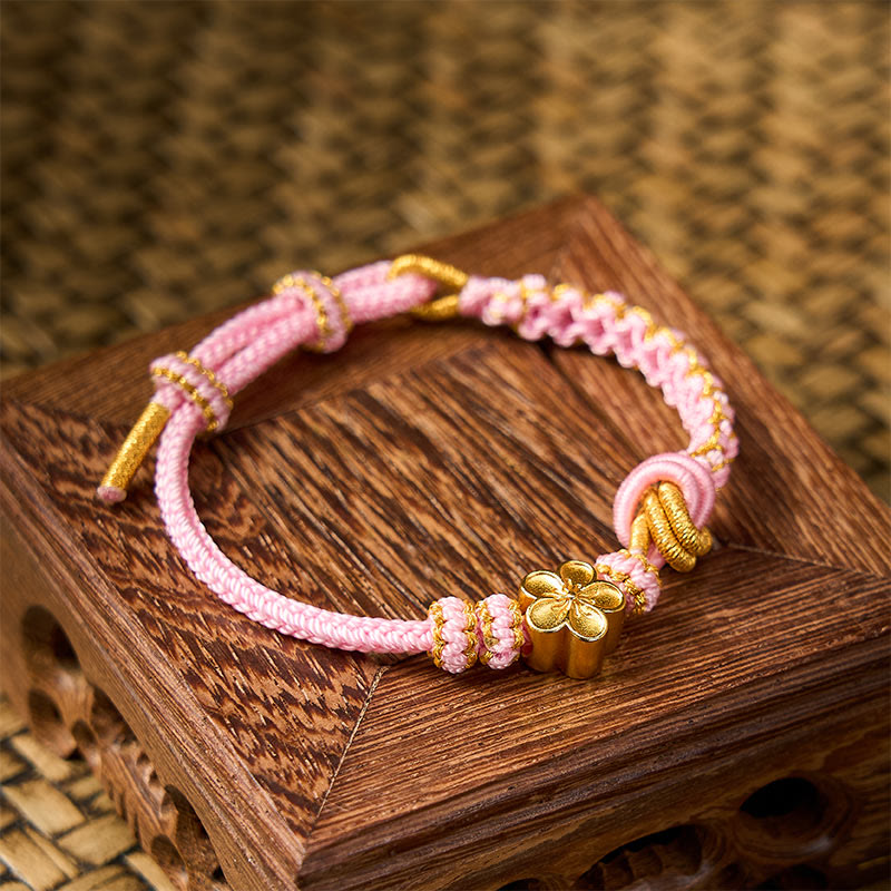 Nimara Ritual Braided Rope Knot Adjustable Bracelet