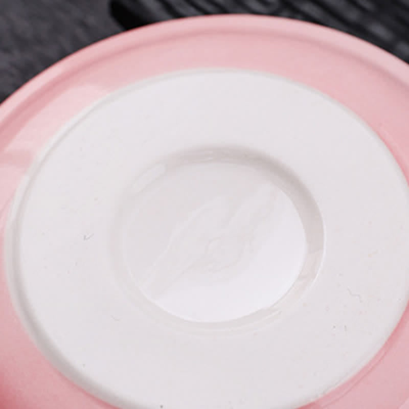 Nimara Ritual Ceramic Kawaii Cat Incense Burner with Ash Catching Tray Without Incense