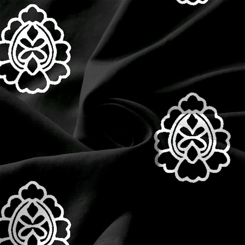Nimara Ritual Summer Casual Vintage Floral Medallions Leaves Pattern Women's Summer Sleeveless Midi Dress With Pockets
