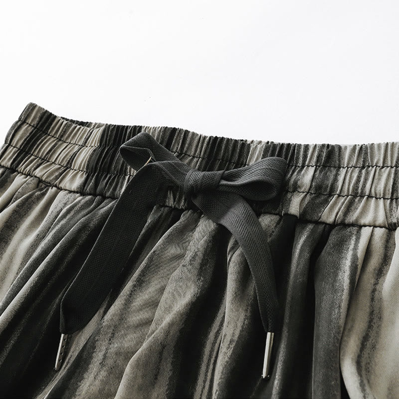 Nimara Ritual Summer Casual Elegant Drawstring Vertical Striped Long Pants Women's Straight Leg Pants With Pockets