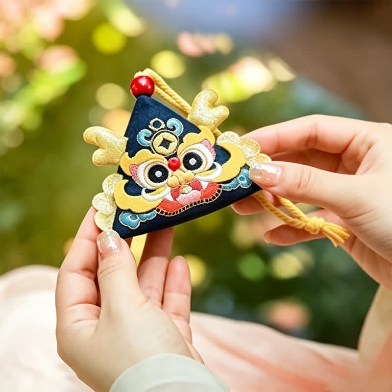 Nimara Ritual Charming Dragon Tiger Snake Triangle Cute Animal Decor