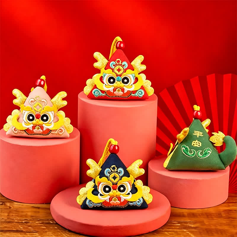 Nimara Ritual Charming Dragon Tiger Snake Triangle Cute Animal Decor