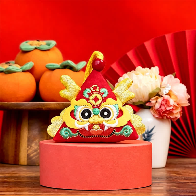 Nimara Ritual Charming Dragon Tiger Snake Triangle Cute Animal Decor