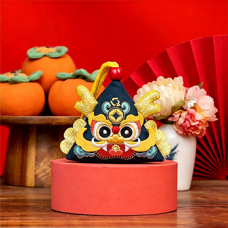 Nimara Ritual Charming Dragon Tiger Snake Triangle Cute Animal Decor