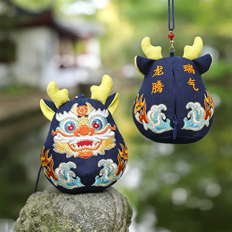 Nimara Ritual Lucky Pi Xiu Qilin Dragon Fox Wealth Cute Animal Decor