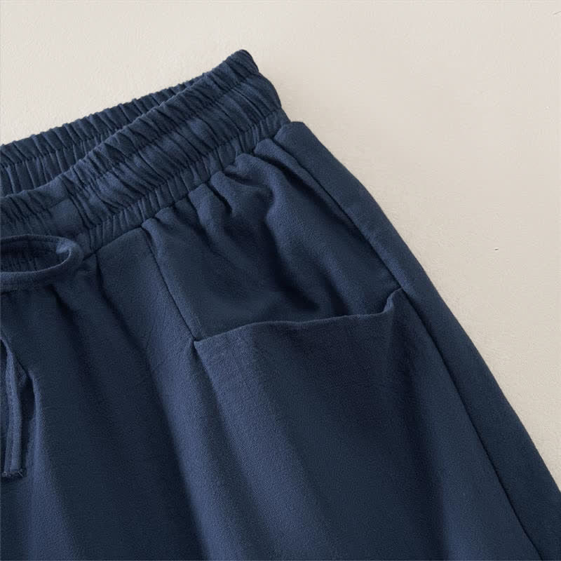 Nimara Ritual Summer Casual Minimalist Drawstring Solid Women's Shorts With Pocket