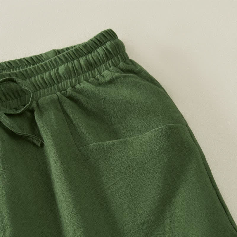 Nimara Ritual Summer Casual Minimalist Drawstring Solid Women's Shorts With Pocket