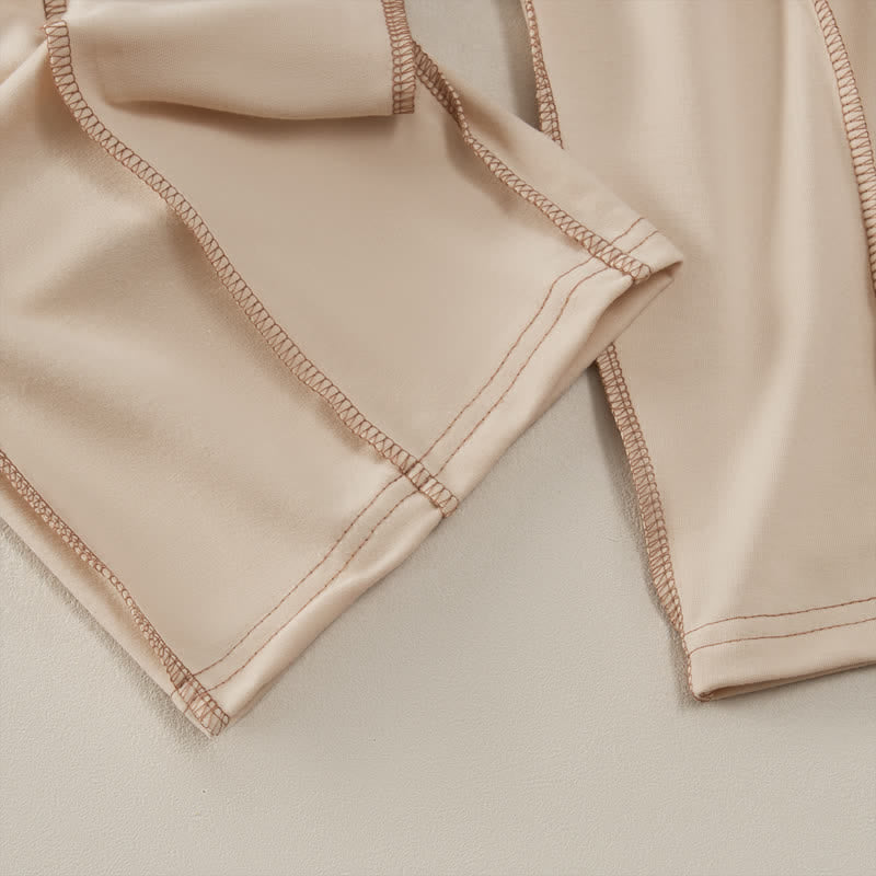 Nimara Ritual Summer Casual Minimalist Drawstring Patch Pocket Solid Ankle Pants Women's Straight Leg Pants With Pocket