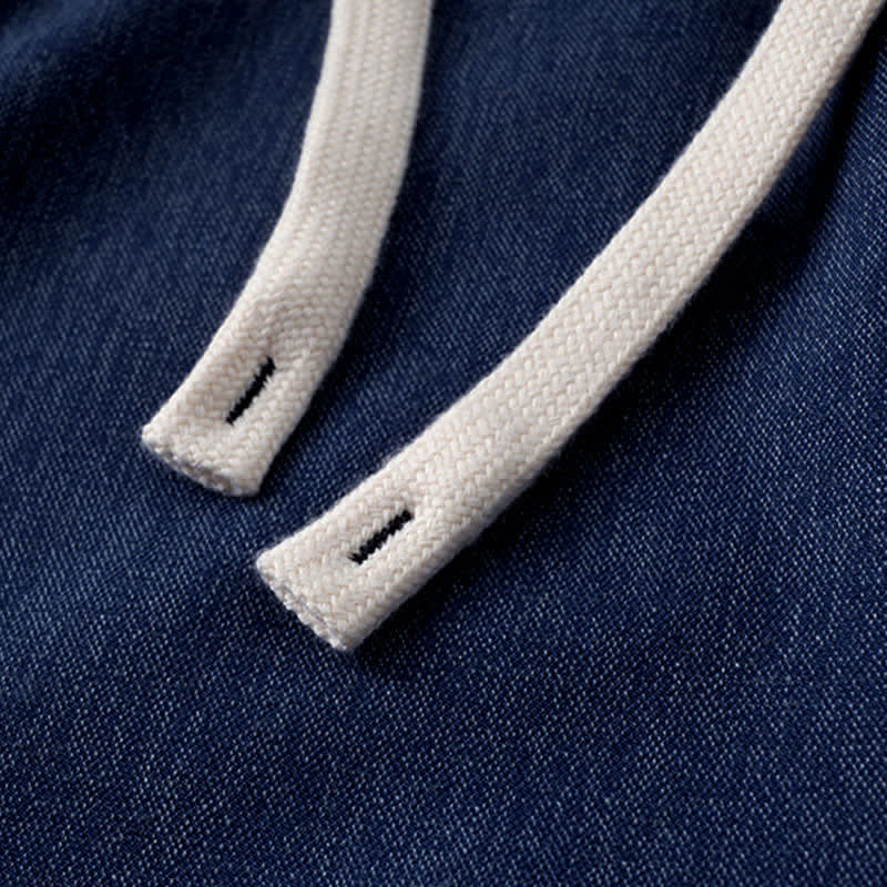 Nimara Ritual Summer Casual Athletic Drawstring Solid Men's Shorts With Pocket