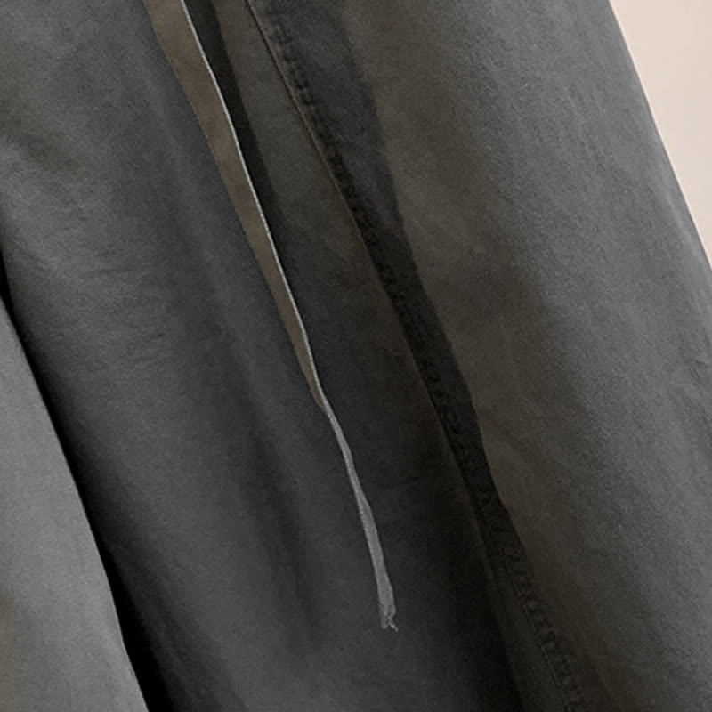 Nimara Ritual Spring Casual Minimalist Drawstring Solid Long Pants Women's Harem Pants With Pockets
