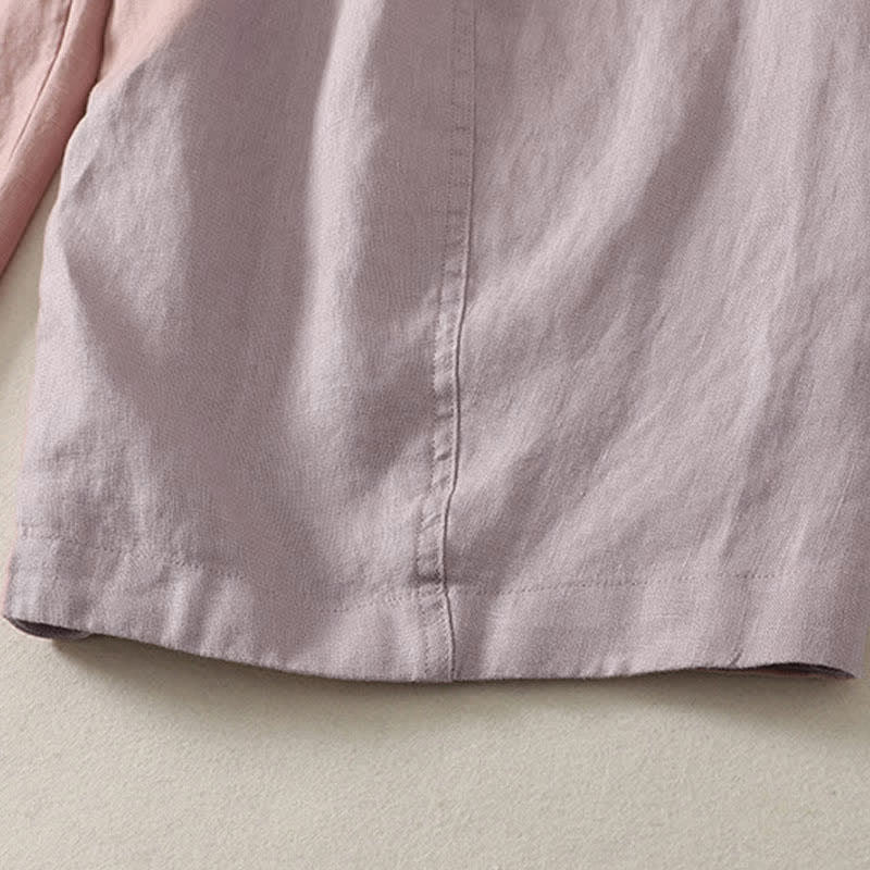 Nimara Ritual Summer Casual Minimalist Drawstring Solid Cropped Pants Women's Wide Leg Pants With Pockets