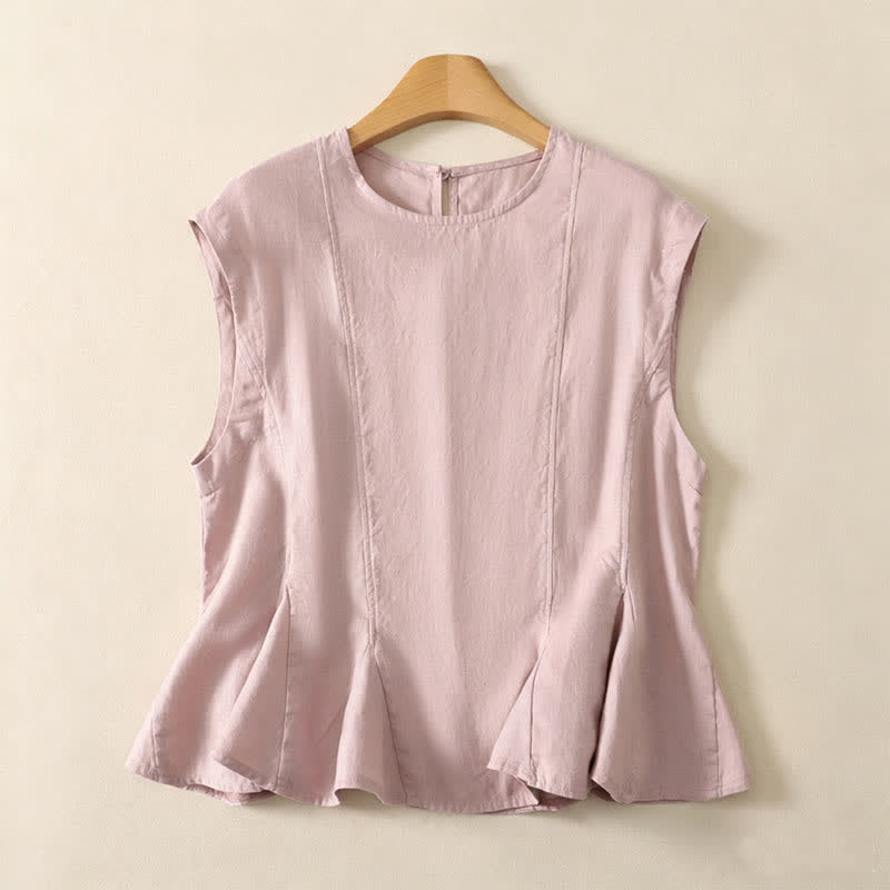Nimara Ritual Summer Casual Elegant Solid Tank Top Women's Sleeveless T-Shirts