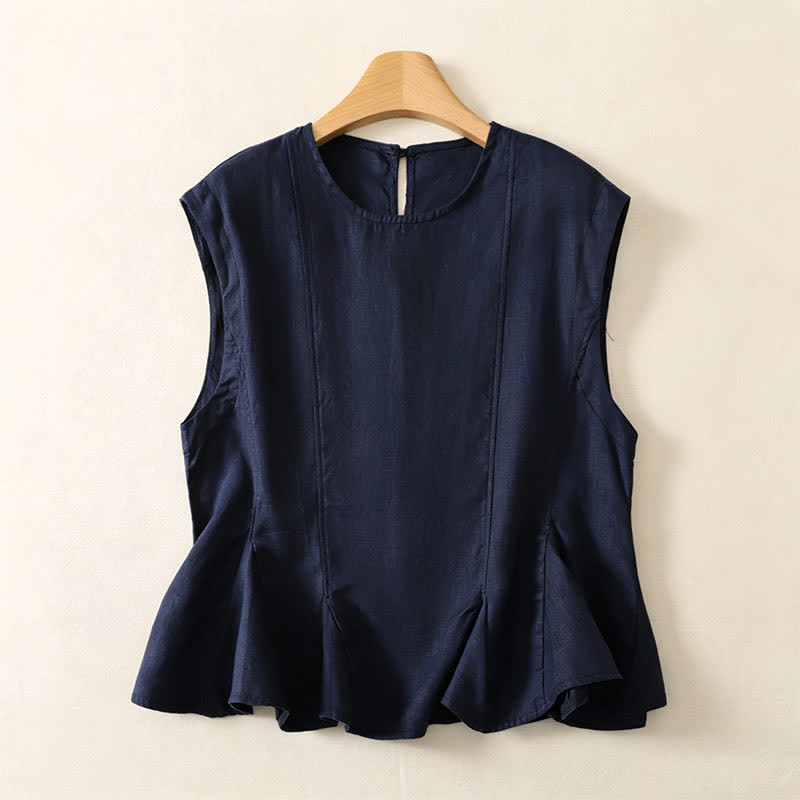 Nimara Ritual Summer Casual Elegant Solid Tank Top Women's Sleeveless T-Shirts