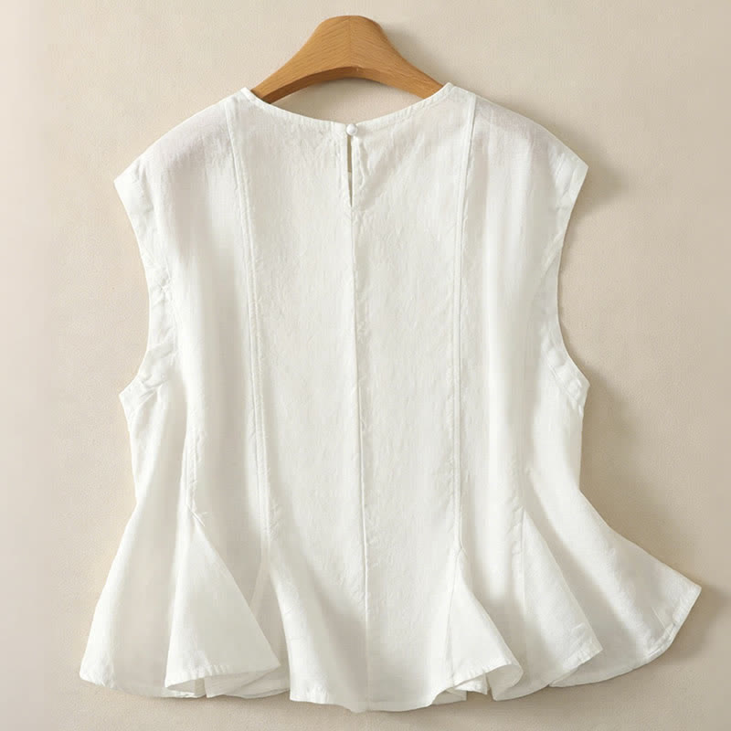 Nimara Ritual Summer Casual Elegant Solid Tank Top Women's Sleeveless T-Shirts