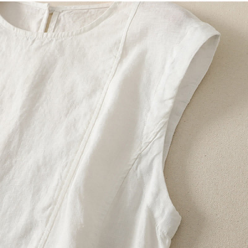 Nimara Ritual Summer Casual Elegant Solid Tank Top Women's Sleeveless T-Shirts