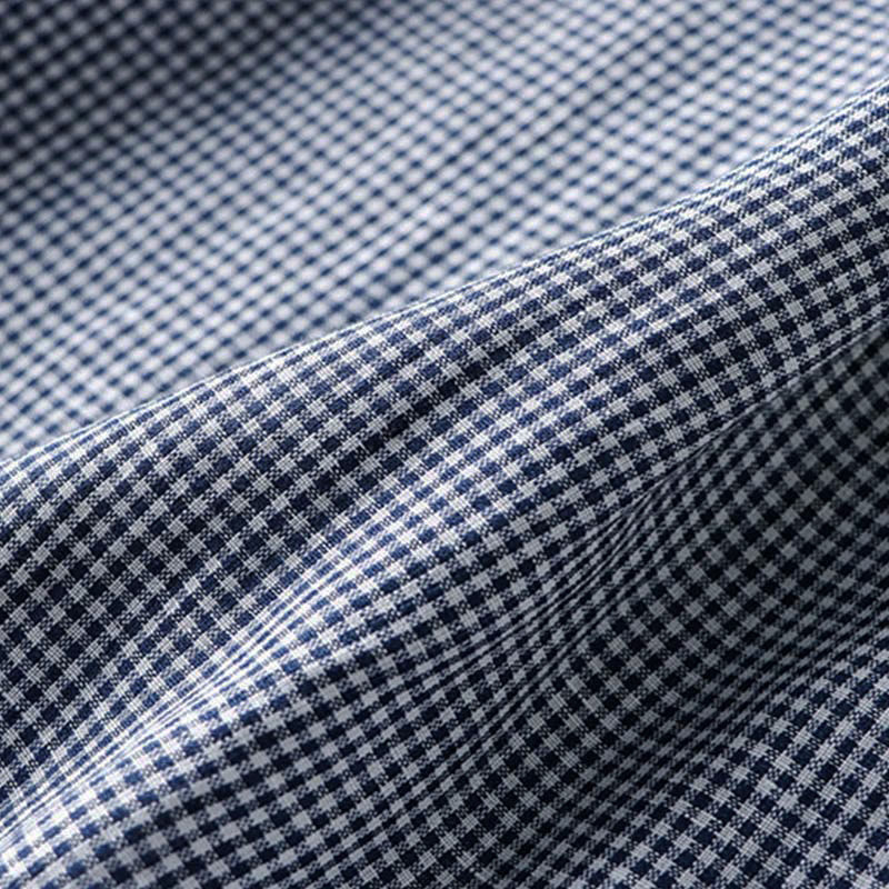 Nimara Ritual Summer Casual Vintage Button-Up Plaid Women's Short Sleeve Dresses