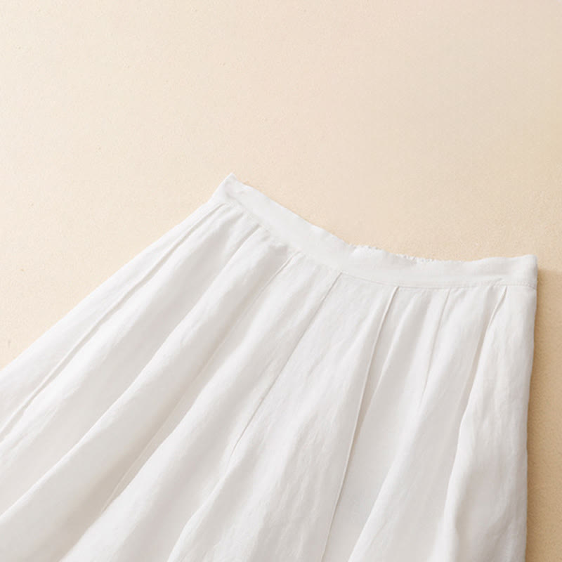 Nimara Ritual Summer Casual Minimalist Solid Cropped Pants Women's Harem Pants With Pocket
