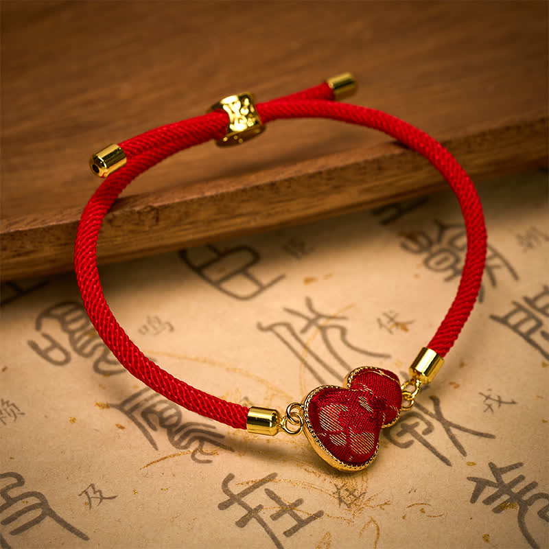 Nimara Ritual Red String Song Brocade Gourd Protection Bracelet