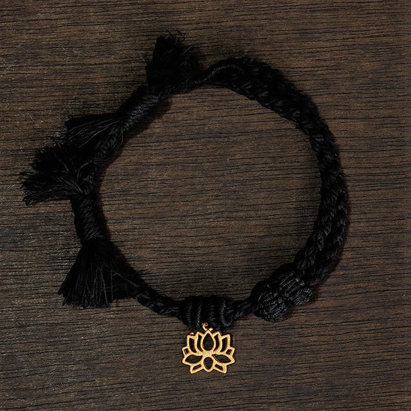 Nimara Ritual Copper Lotus Red String New beginning Bracelet