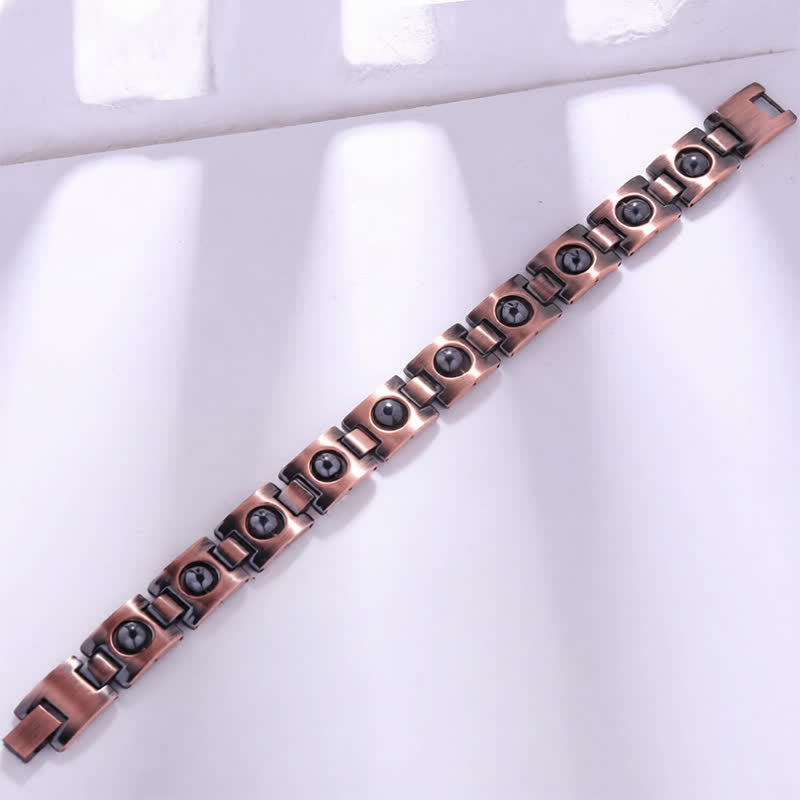 Nimara Ritual Copper Plated Magnetic Grounding Vintage Bracelet