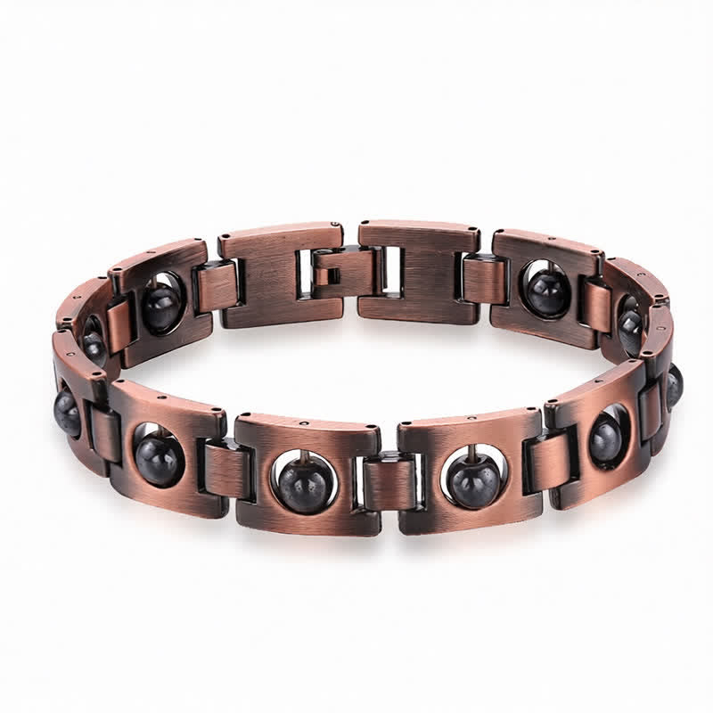 Nimara Ritual Copper Plated Magnetic Grounding Vintage Bracelet