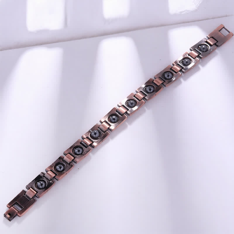 Nimara Ritual Copper Plated Magnetic Grounding Vintage Bracelet