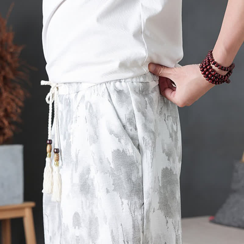 Nimara Ritual Summer Casual Minimalist Drawstring Solid Men's Shorts With Pocket
