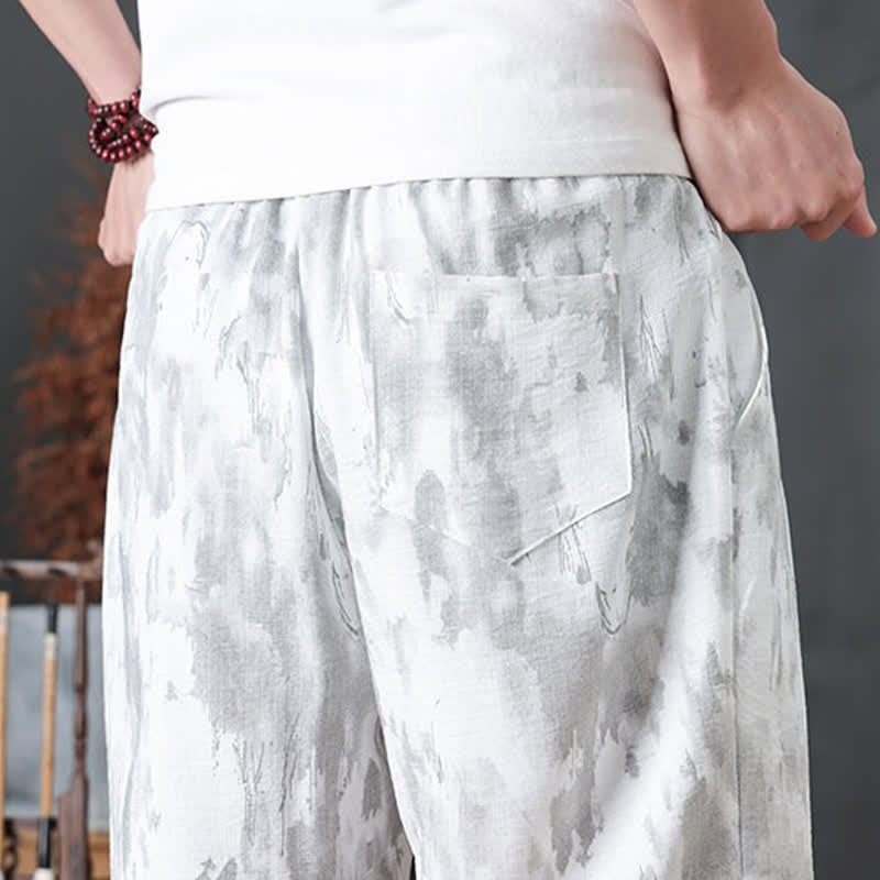 Nimara Ritual Summer Casual Minimalist Drawstring Solid Men's Shorts With Pocket