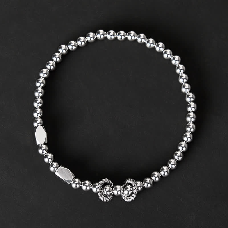 Nimara Ritual 4mm Small Beads Titanium Steel Stimulation Bracelet