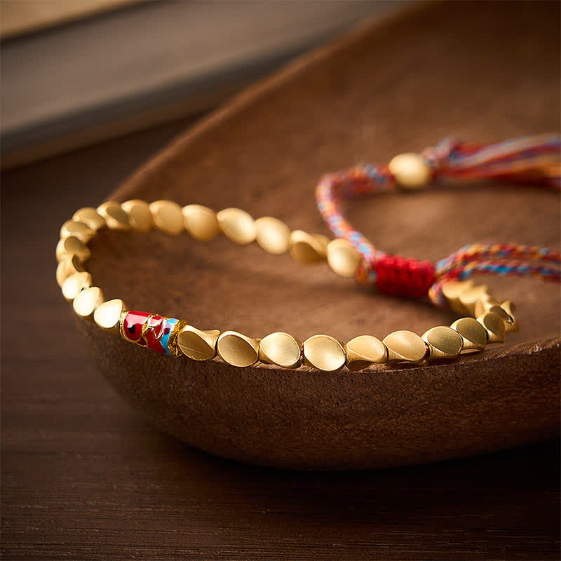 Nimara Ritual Copper Koi Fish Success Vintage Ethnic Bracelet