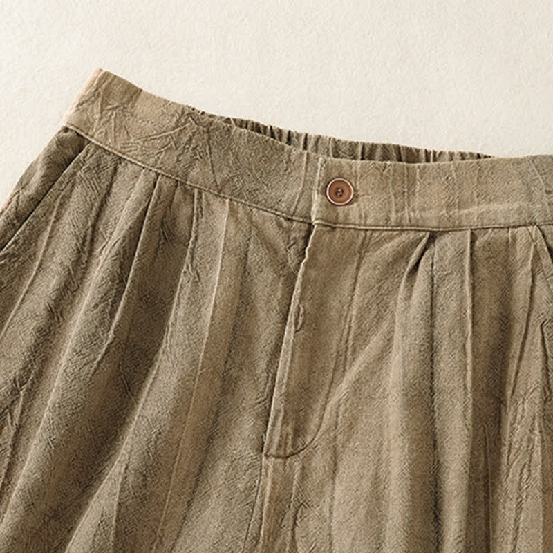 Nimara Ritual Summer Casual Minimalist Solid Women's Shorts With Pocket