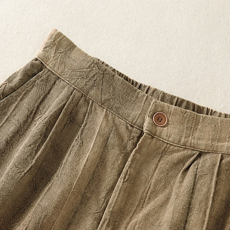 Nimara Ritual Summer Casual Minimalist Solid Women's Shorts With Pocket