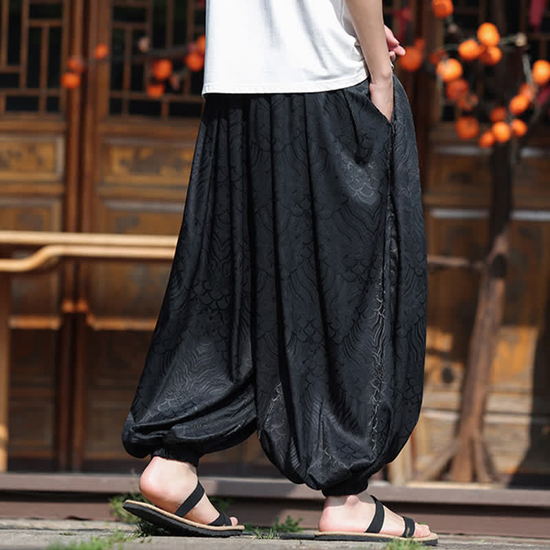 Nimara Ritual Summer Casual Boho Abstract Ankle Pants Men's Harem Pants