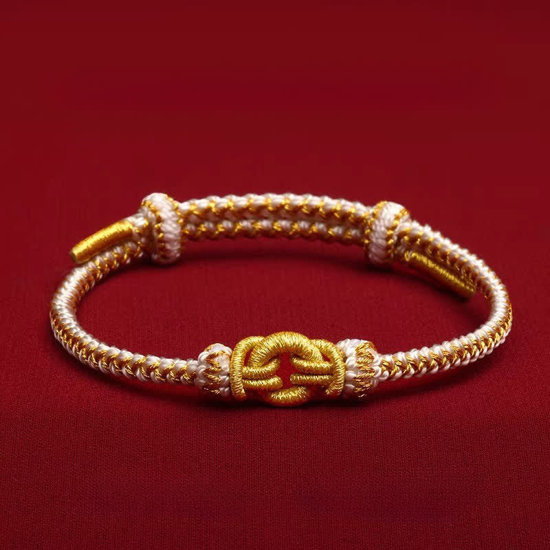 Nimara Ritual Red String Chinese Zodiac Luck Braided Knot Bracelet