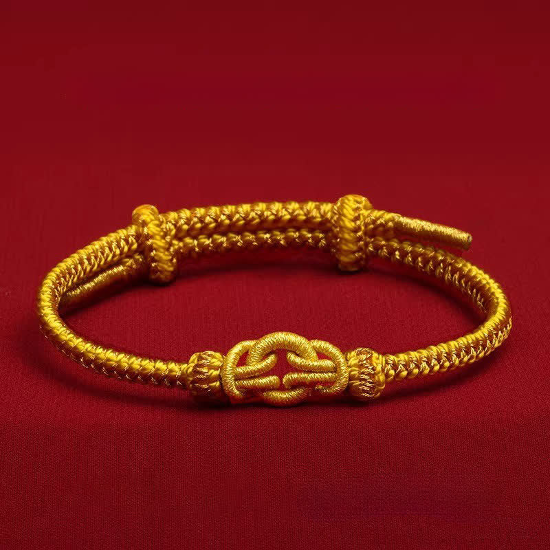 Nimara Ritual Red String Chinese Zodiac Luck Braided Knot Bracelet