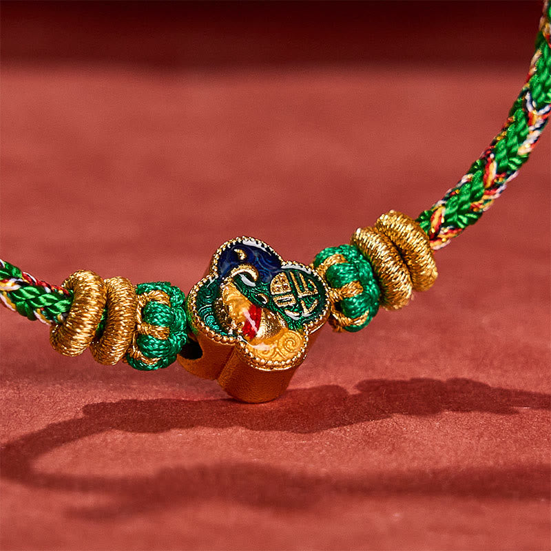 Nimara Ritual Hand-Woven Koi Fish Fu Character Success Rope Bracelet