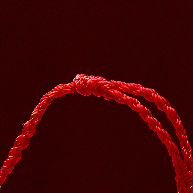 Nimara Ritual Hand-Woven Koi Fish Success Rope Bracelet