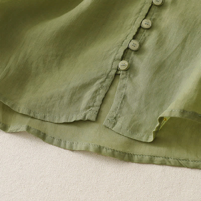 Nimara Ritual Embroidery Button-down Women's Shirt