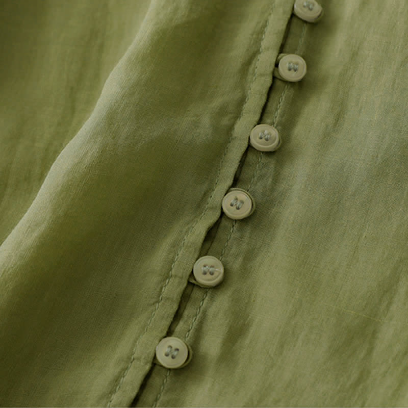 Nimara Ritual Embroidery Button-down Women's Shirt