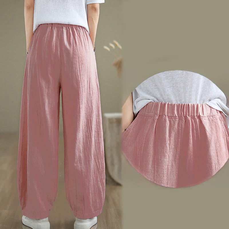 Nimara Ritual Casual Plain Women's Harem Pants With Pockets