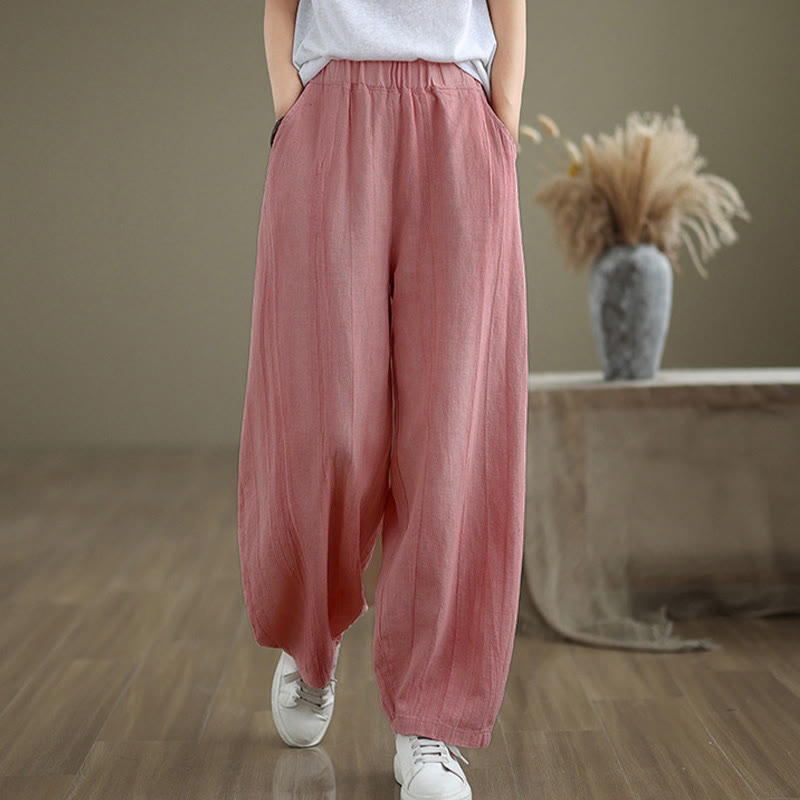 Nimara Ritual Casual Plain Women's Harem Pants With Pockets