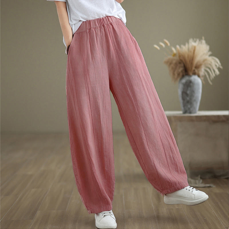 Nimara Ritual Casual Plain Women's Harem Pants With Pockets