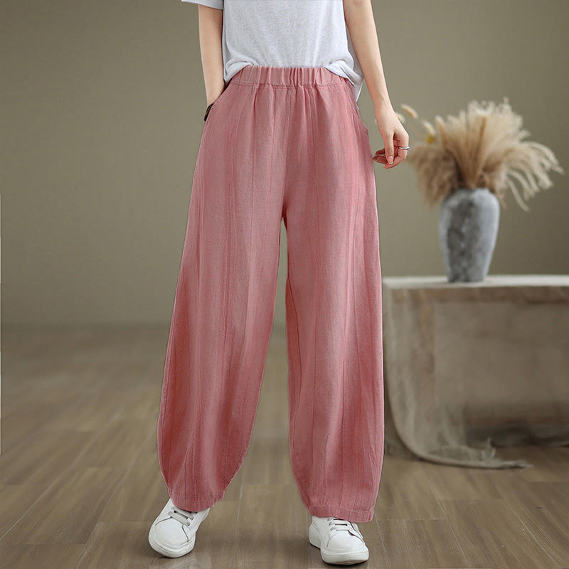 Nimara Ritual Casual Plain Women's Harem Pants With Pockets