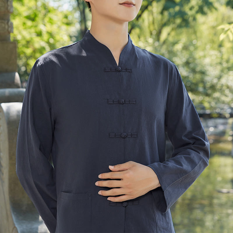 Nimara Ritual Spiritual Zen Practice Yoga Meditation Prayer Clothing Men's Set