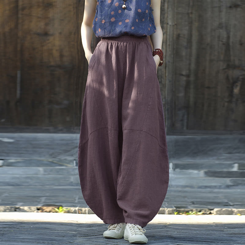 Nimara Ritual Pants Harem Trousers Loose Zen Yoga Tai Chi Women's Pants
