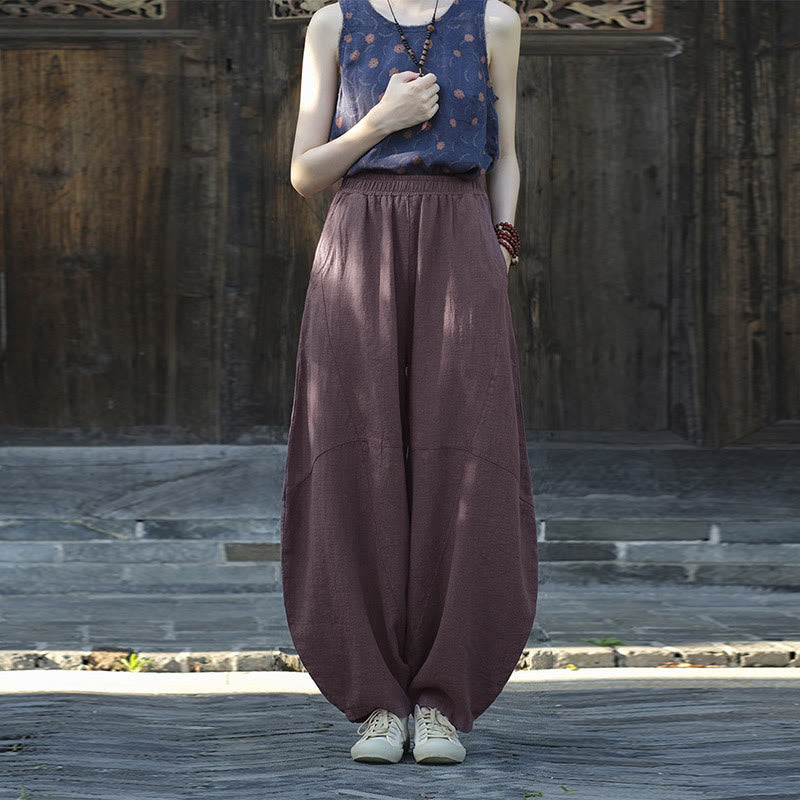 Nimara Ritual Pants Harem Trousers Loose Zen Yoga Tai Chi Women's Pants