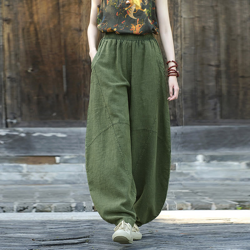 Nimara Ritual Pants Harem Trousers Loose Zen Yoga Tai Chi Women's Pants