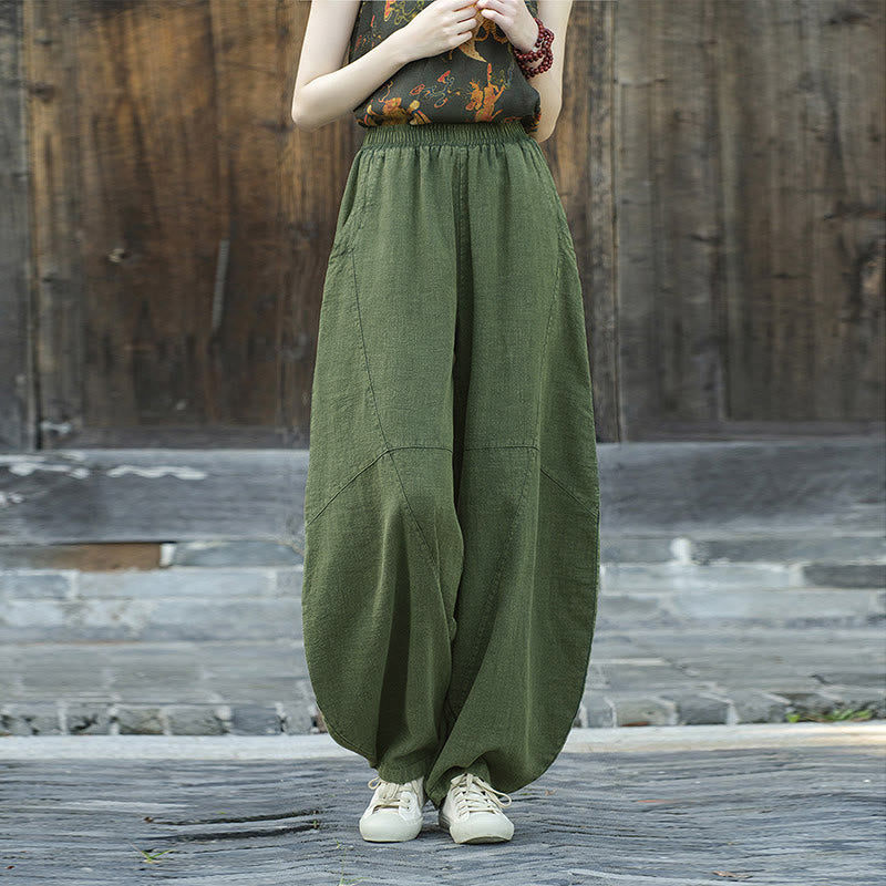 Nimara Ritual Pants Harem Trousers Loose Zen Yoga Tai Chi Women's Pants